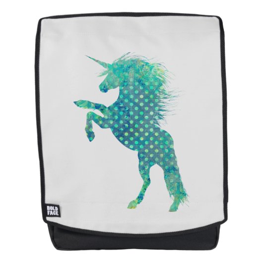 Hübsch Boho Unicorn Rucksack (Vorderseite)