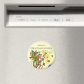 Hübsch Bouquet Wedding Souvenir Magnet (In Situ (Geschirrspüler))