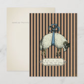 Hübsch Bow Sheep™ Collection - Postkarte (Vorne/Hinten)