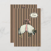 Hübsch Bow Sheep™ (DESIGNER OPTIONEN) - Einladung (Vorne/Hinten)