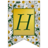 Hübsch Bright Daisy Happy Birthday Wimpelkette (Zweite Fahne)