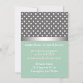 Hübsch bringen Sie ein Buch Baby Dusche Einladunge Einladung (Rückseite)