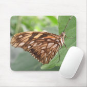 Hübsch Brown Butterfly Mousepad (Mit Mouse)