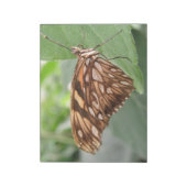 Hübsch Brown Butterfly Notepad Notizblock (Rotiert)