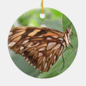 Hübsch Brown Butterfly Ornament (Hinten)