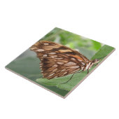 Hübsch Brown Butterfly Tile Fliese (Seite)