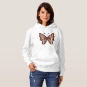 Hübsch Brown Butterly Hoodie (Vorne ganz)