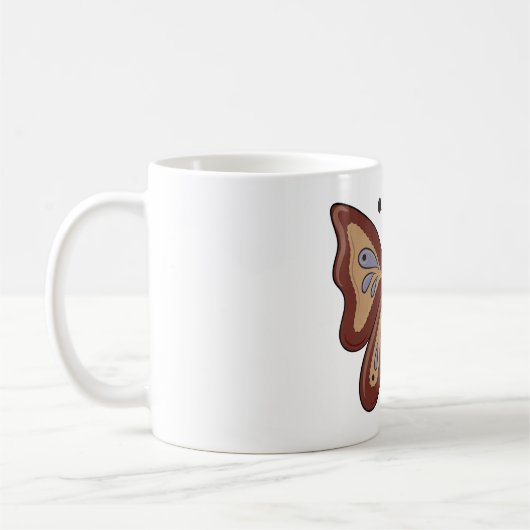 Hübsch Brown Butterly Kaffeetasse (Links)