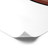 Hübsch Brown Butterly Poster (Ecke)