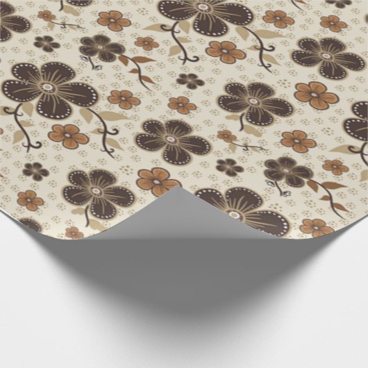 Hübsch Brown Geschenkpapier (Ecke)