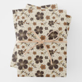 Hübsch Brown Geschenkpapier Set (Beispiel)