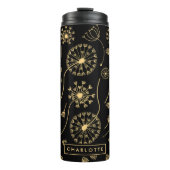 Hübsch Butter Gelbe Leuchte Bliss Thermosbecher (Vorderseite)