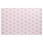 Hübsch Butterfly Gingham Kariert Pink White Stoff (Fat Quarter (45,7 x 55,9 cm))