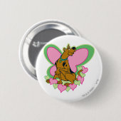 Hübsch Butterfly Scooby-Doo Button (Vorne & Hinten)