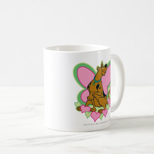 Hübsch Butterfly Scooby-Doo Kaffeetasse (VorderseiteRechts)