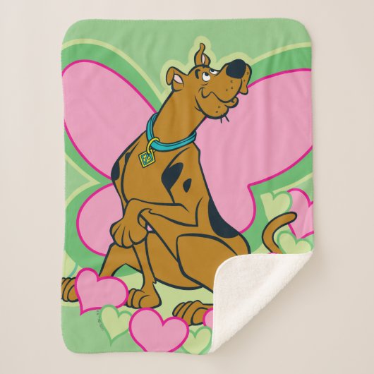 Hübsch Butterfly Scooby-Doo Sherpadecke (Vorderseite)