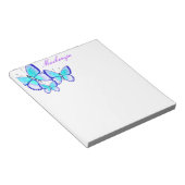 Hübsch Butterfly Trio Notizblock (angewinkelt)