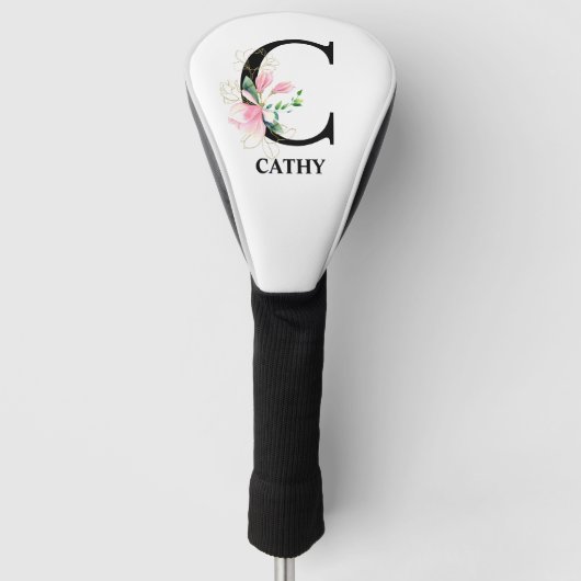 HÜBSCH C MIT MONOGRAMM GOLF HEADCOVER (Vorderseite)