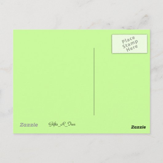 Hübsch Camel Postkarte (Rückseite)