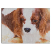 Hübsch Cavalier King Charles Spaniel Schneidebrett (Vorderseite)