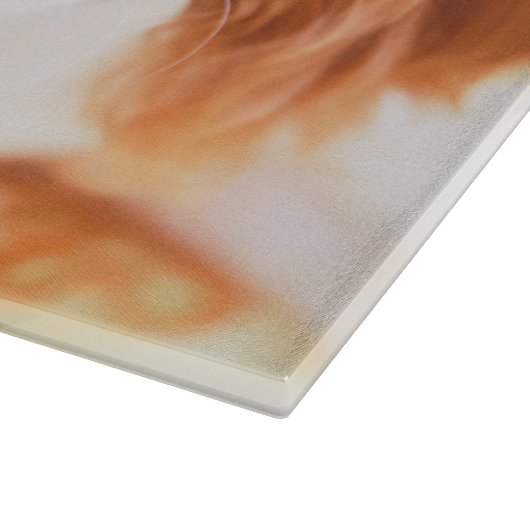 Hübsch Cavalier King Charles Spaniel Schneidebrett (Ecke)