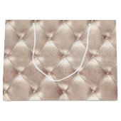 Hübsch Champagne Glam Brautparty Hochzeit Große Geschenktüte (Vorderseite)