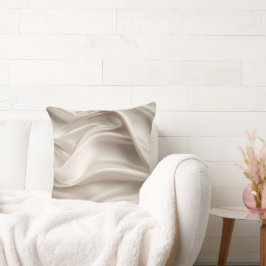 Hübsch Champagne Gold Romantische Imitat Satin Kissen