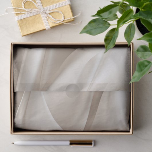 Hübsch Champagne Gold Romantische Imitat Satin Seidenpapier (Geschenk)