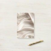 Hübsch Champagne Gold Romantische Imitats Satin We Post-it Klebezettel (Auf Schreibtisch)