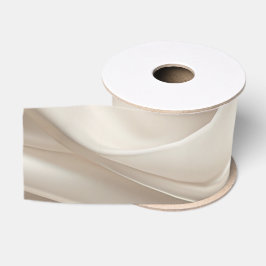 Hübsch Champagne Gold Romantische Imitats Satin We Ripsband