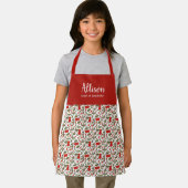 Hübsch Cherry Berries Mustermädchen Koch Training Schürze (Insitu)