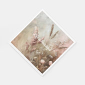 Hübsch Chic Beige Blush Boho Floral Serviette (Ecke)