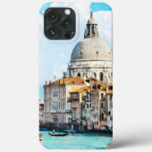 Hübsch Chic Italien Venedig Kanal Pastal Wasserfar Case-Mate iPhone Hülle (Rückseite)