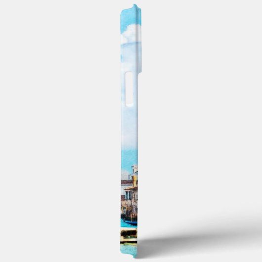 Hübsch Chic Italien Venedig Kanal Pastal Wasserfar Case-Mate iPhone Hülle (Rückseite / Rechts)