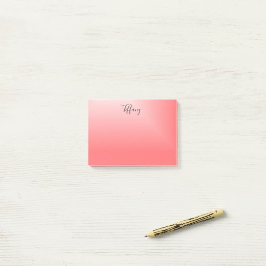 Hübsch Chic Ombre Post-it Klebezettel (Auf Schreibtisch)