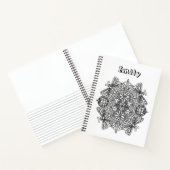 Hübsch Color Me Dragonfly Mandala Notebook Notizblock (Innenseite)