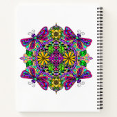 Hübsch Color Me Dragonfly Mandala Notebook Notizblock (Rückseite)