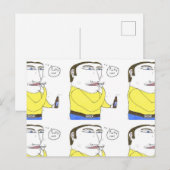 Hübsch cool postkarte (Vorne/Hinten)