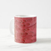 Hübsch Coral Pink Gerbera Daisy Kaffeetasse (Vorderseite Links)