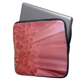 Hübsch Coral Pink Gerbera Daisy Laptopschutzhülle (Vorderseite Links)