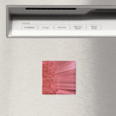 Hübsch Coral Pink Gerbera Daisy Magnet (In Situ (Geschirrspüler))