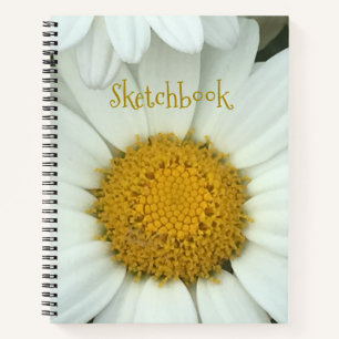 Hübsch Daisy Sketch Notizblock