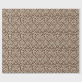 Hübsch Damask Elegant Geschenkpapier (Flach)