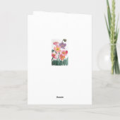 Hübsch, denke ich, Grußkarte Karte (Rückseite)