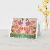 Hübsch, denke ich, Grußkarte Karte (Gelbe Blume)