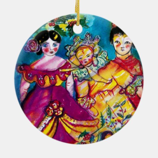 HÜBSCH DOLL KERAMIK ORNAMENT (Hinten)