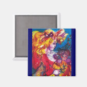 HÜBSCH DOLL MAGNET (Vorderseite/Rückseite)