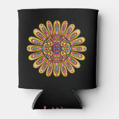 Hübsch Doodle Daisy Mandela anpassen Dosenkühler (Vorderseite)