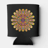 Hübsch Doodle Daisy Mandela anpassen Dosenkühler (Rückseite)