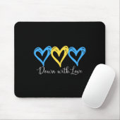 Hübsch Down with Liebe World Down Syndrome Awarene Mousepad (Mit Mouse)